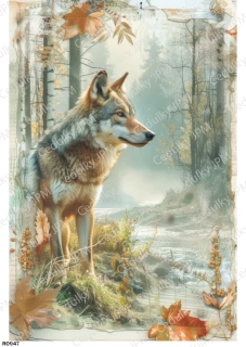 Rýžový a Soft  papír  A4 pro decoupage- R0947