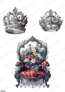 Rýžový a Soft  papír  A4 pro decoupage- R0959