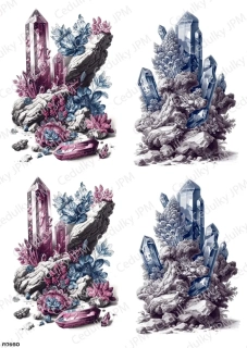 Rýžový a Soft  papír  A4 pro decoupage- R0960