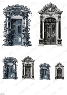 Rýžový a Soft  papír  A4 pro decoupage- R0964
