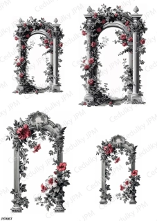 Rýžový a Soft  papír  A4 pro decoupage- R0967