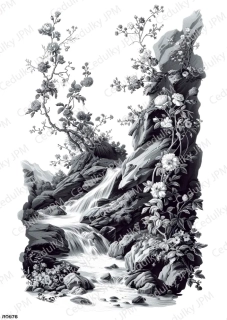 Rýžový a Soft  papír  A4 pro decoupage- R0976