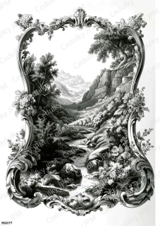 Rýžový a Soft  papír  A4 pro decoupage- R0977