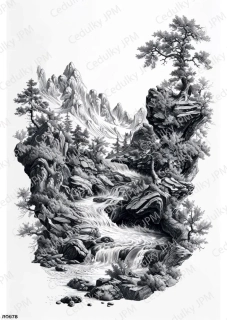 Rýžový a Soft  papír  A4 pro decoupage- R0978