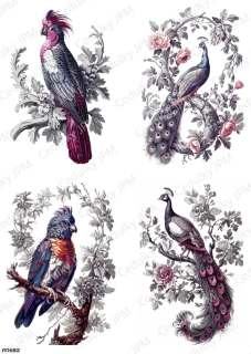 Rýžový a Soft  papír  A4 pro decoupage- R0982