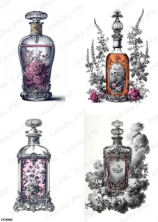 Rýžový a Soft  papír  A4 pro decoupage- R0986