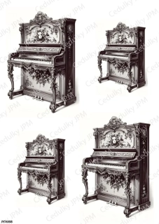 Rýžový a Soft  papír  A4 pro decoupage- R0988