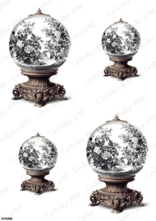 Rýžový a Soft  papír  A4 pro decoupage- R0996