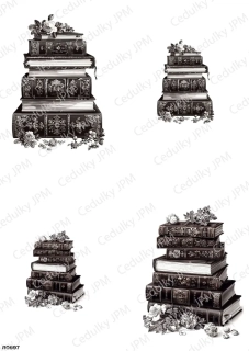 Rýžový a Soft  papír  A4 pro decoupage- R0997