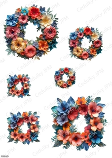 Rýžový a Soft  papír  A4 pro decoupage- R01010