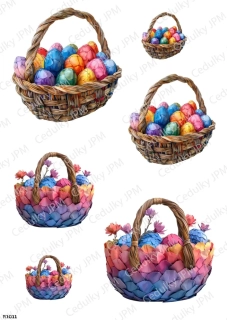 Rýžový a Soft  papír  A4 pro decoupage- R01011