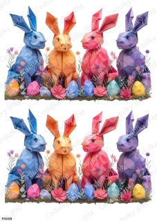 Rýžový a Soft  papír  A4 pro decoupage- R01015