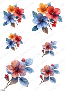 Rýžový a Soft  papír  A4 pro decoupage- R01022