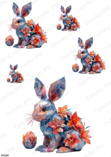 Rýžový a Soft  papír  A4 pro decoupage- R01023