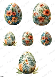 Rýžový a Soft papír A4 pro decoupage- R01027