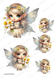 Rýžový a Soft  papír  A4 pro decoupage- R01034