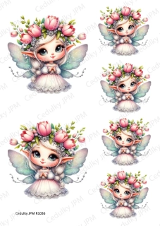 Rýžový a Soft  papír  A4 pro decoupage- R01036