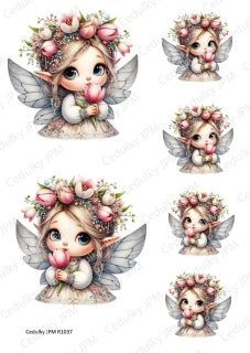 Rýžový a Soft  papír  A4 pro decoupage- R01037