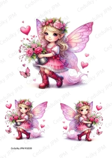 Rýžový a Soft  papír  A4 pro decoupage- R01039