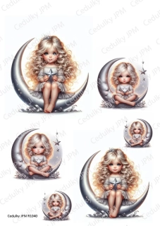 Rýžový a Soft  papír  A4 pro decoupage- R01040