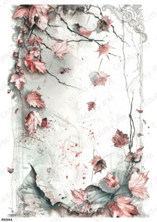 Rýžový a Soft  papír  A4 pro decoupage- R01044