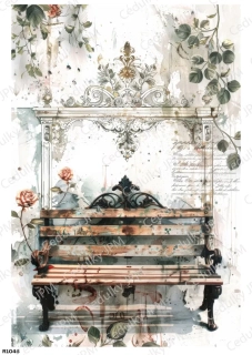 Rýžový a Soft  papír  A4 pro decoupage- R01046