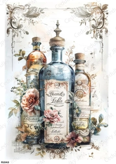 Rýžový a Soft  papír  A4 pro decoupage- R01049