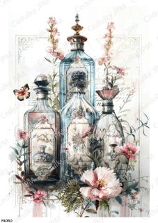 Rýžový a Soft  papír  A4 pro decoupage- R01050