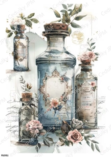Rýžový a Soft  papír  A4 pro decoupage- R01051