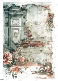 Rýžový a Soft  papír  A4 pro decoupage- R01052