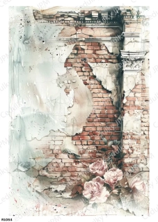 Rýžový a Soft  papír  A4 pro decoupage- R01054
