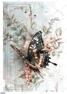 Rýžový a Soft  papír  A4 pro decoupage- R01055