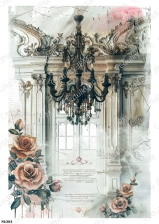 Rýžový a Soft  papír  A4 pro decoupage- R01063