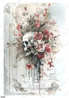 Rýžový a Soft  papír  A4 pro decoupage- R01064
