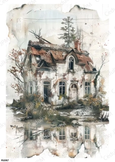 Rýžový a Soft  papír  A4 pro decoupage- R01067