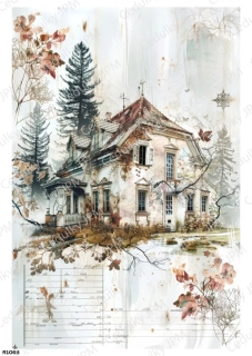 Rýžový a Soft  papír  A4 pro decoupage- R01068