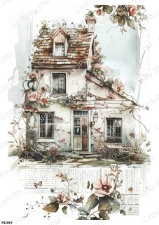 Rýžový a Soft  papír  A4 pro decoupage- R01069
