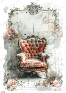Rýžový a Soft papír A4 pro decoupage- R01070