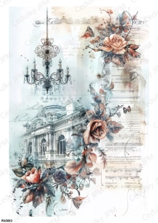 Rýžový a Soft papír A4 pro decoupage- R01080