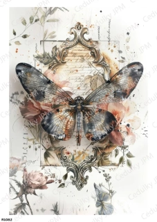 Rýžový a Soft papír A4 pro decoupage- R01082
