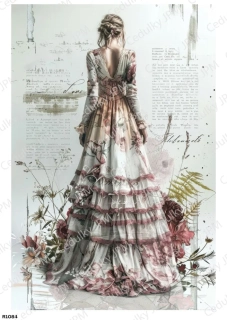 Rýžový a Soft papír A4 pro decoupage- R01084