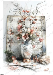 Rýžový a Soft papír A4 pro decoupage- R01085