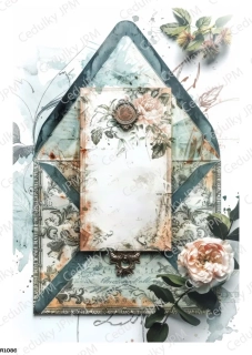 Rýžový a Soft papír A4 pro decoupage- R01086