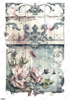 Rýžový a Soft papír A4 pro decoupage- R01087