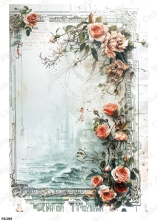 Rýžový a Soft papír A4 pro decoupage- R01088