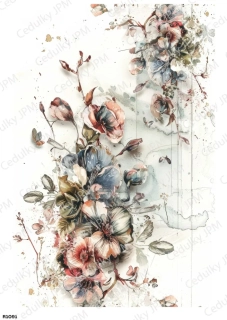 Rýžový a Soft papír A4 pro decoupage- R01091