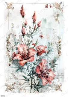 Rýžový a Soft papír A4 pro decoupage- R01095