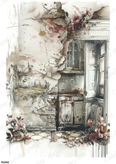 Rýžový a Soft papír A4 pro decoupage- R01098