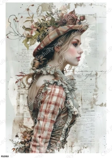 Rýžový a Soft papír A4 pro decoupage- R01099