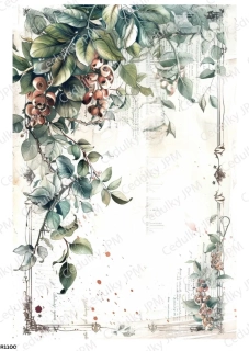 Rýžový a Soft papír A4 pro decoupage- R01100